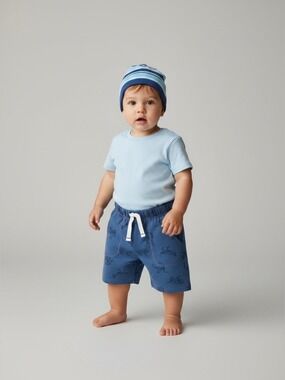Carter's Kid 100% Cotton Dinosaur Shorts